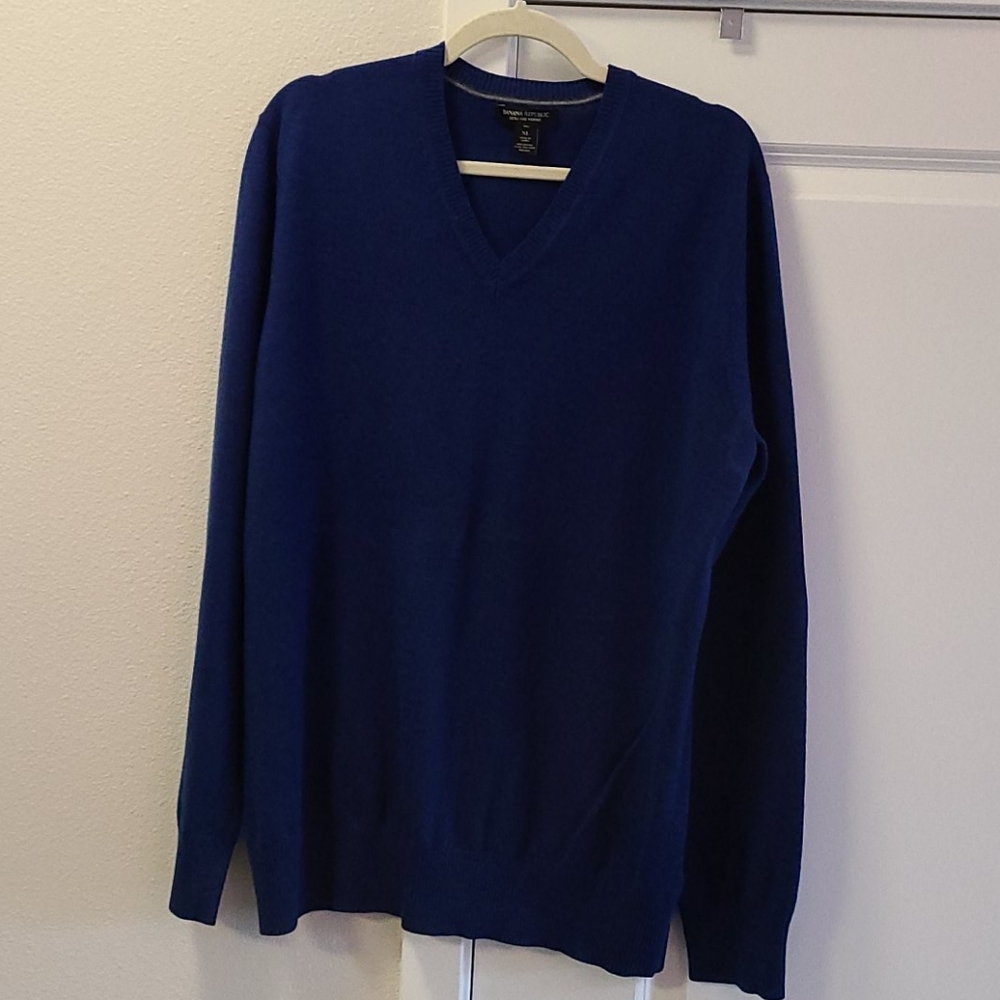 Banana Republic Men's XL Tall Wool Sweater